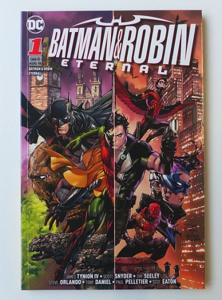 Batman & Robin Eternal (Panini, Br.) Nr. 1-4 kpl. (Z1-2)