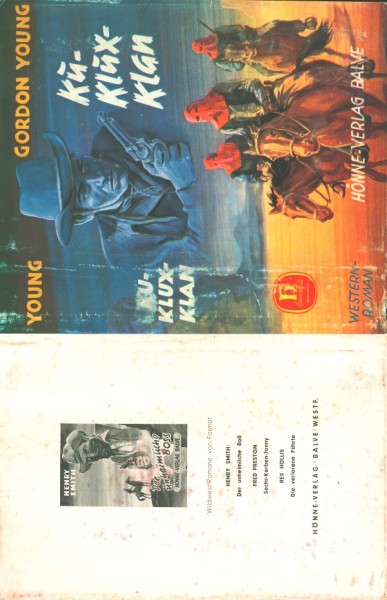 Young, Gordon Leihbuch SU Ku-Klux-Klan (Hönne) nur Schutzumschlag