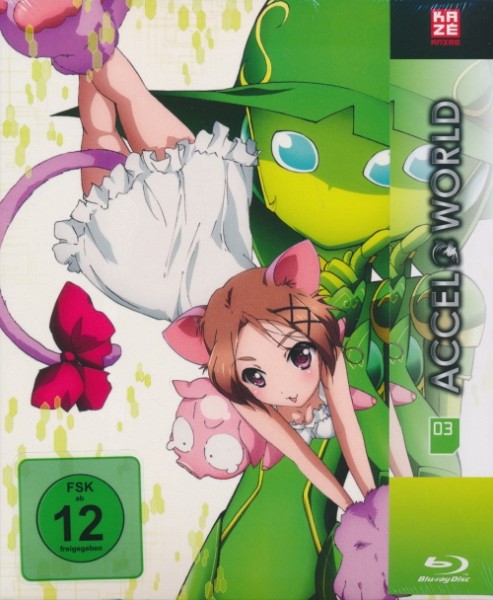 Accel World Vol. 3 Blu-ray
