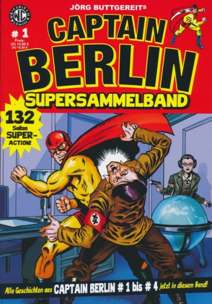 Captain Berlin Supersammelband (Weissblech, Br.) Nr. 1-2