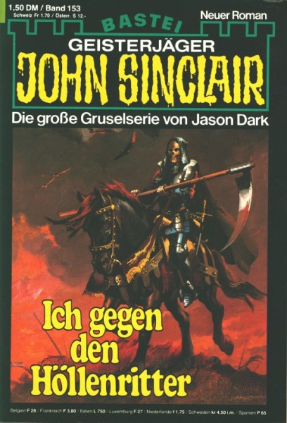 John Sinclair (Bastei) 1. Auflage Nr. 151-250