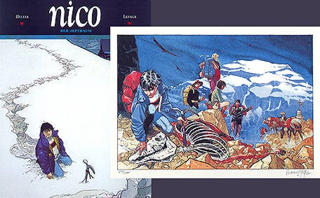 Nico (Salleck, BÜ.) Luxusausgabe Nr. 1-5 kpl. (Z1)
