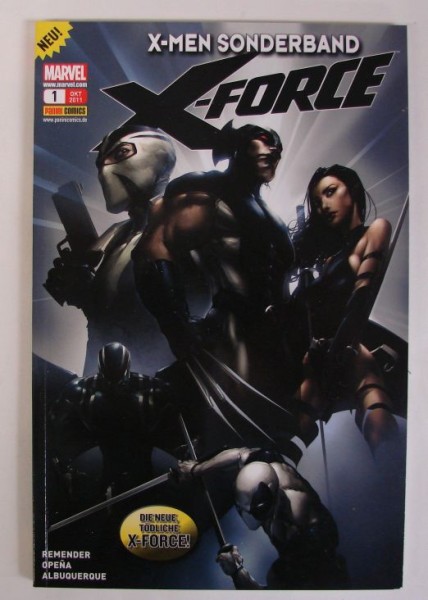 X-Men Sonderband: Neue X-Force (Panini, Br.) Nr. 1-8 kpl. (Z1)