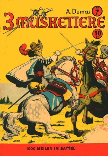 3 Musketiere (Verlag für moderne Literatur/Titanus, Gb.) Nr. 1-12