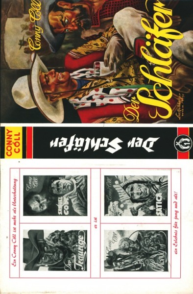 Conny Cöll Leihbuch SU Schläfer (Conny Cöll-Verlag) nur Schutzumschlag