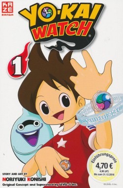 Yo-Kai Watch (Kaze, Tb.) Nr. 1-19 zus. (Z1)