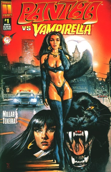 Vampirella vs. Pantha (1997) Pantha Variant Cover 1