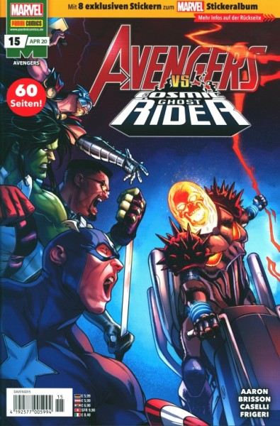 Avengers (Panini, Gb., 2019) Nr. 15-17,42-43,45-51,53-60