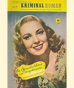 Hans Goldmanns internationale Kriminal Revue 4. Jhrg. 1952 (Kriminal-Revue) Nr. 7-17