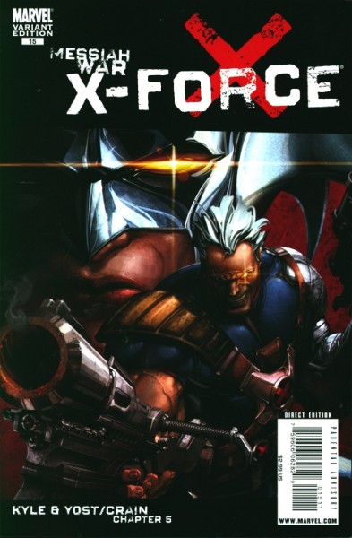X-Force (2008) Clayton Crain Variant Cover 15