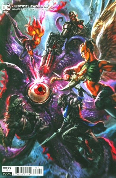 Justice League (2018) Ian MacDonald Variant Cover 53