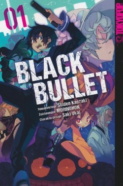 Black Bullet (Tokyopop, Tb.) Nr. 1-4 kpl. (Z1)