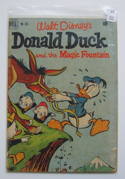 Donald Duck (Four Color) Nr.339 Graded 2.0