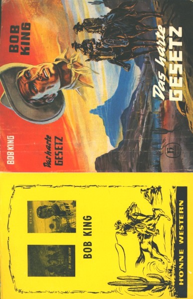 King, Bob Leihbuch SU Harte Gesetz (Hönne) nur Schutzumschlag