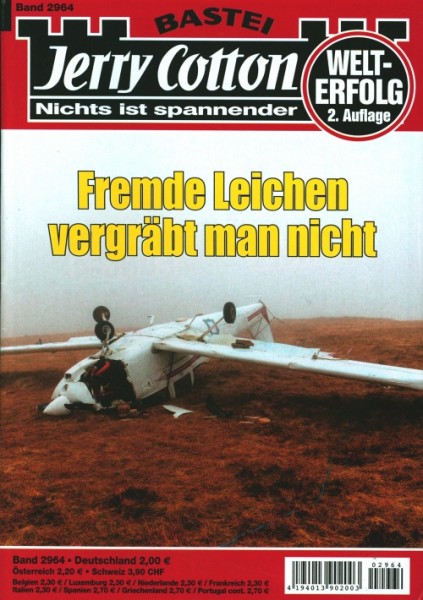 Jerry Cotton 2. Auflage 2964