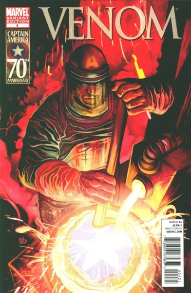 Venom (2011) 1:20 Variant Cover 4