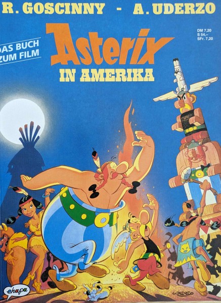Asterix in Amerika (Ehapa, Br.) Das Buch zum Film (Z0-2)