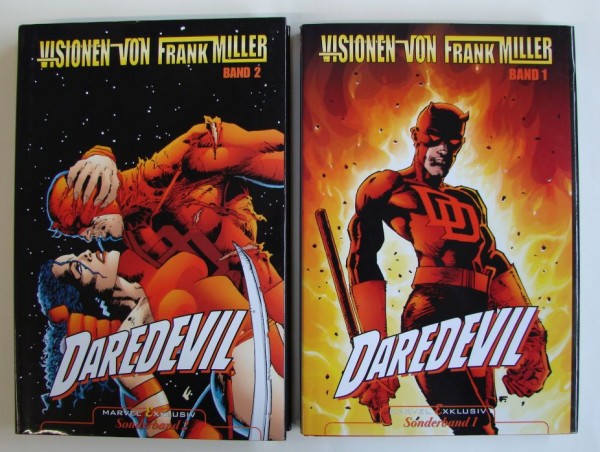 Marvel Exklusiv Sonderband Hardcover (Panini, B.) Visionen von Frank Miller Nr. 1-5 kpl. (Z1)