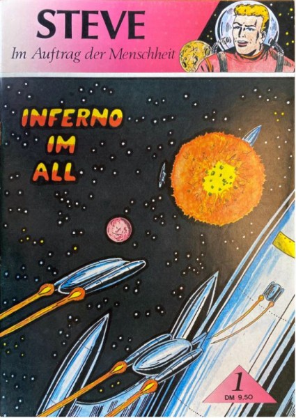 Steve (Braun, Gb.) Nr. 1-8 kpl. (Z1) (ohne Nr. 7)