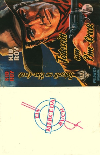 Kid Roy Leihbuch SU Todesritt am Pine-Creek (Merceda) nur Schutzumschlag