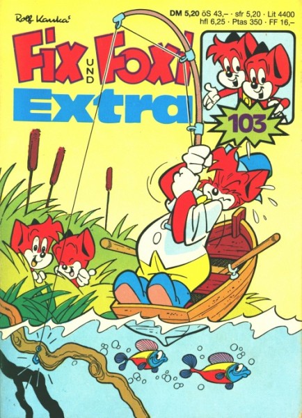 Fix und Foxi Taschenbuch (Gevacur, Tb.) Nr. 101-104