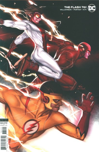 Flash (2016) In-Hyuk Lee Variant Cover 761