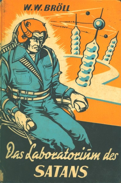 Bröll, W.W. Leihbuch Laboratorium des Satans (Hönne)