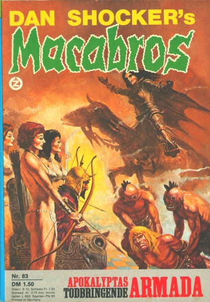 Macabros (Zauberkreis) 1. Auflage Nr. 11-98