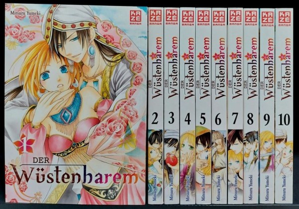 Wüstenharem (Kaze, Tb.) Nr. 1-10 kpl. (neu)