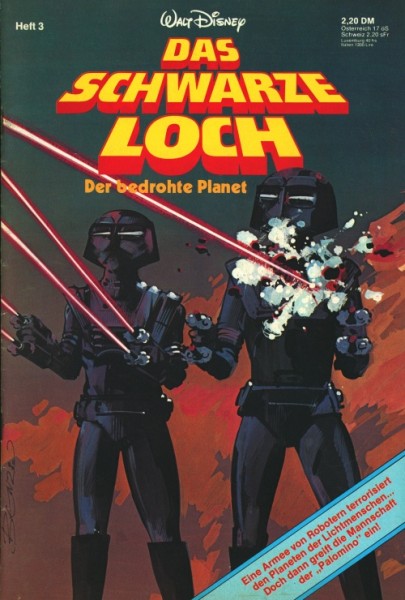 Schwarze Loch (Ehapa, Gb.) Nr. 1-3