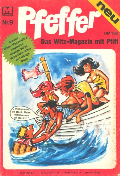 Pfeffer (Moewig) Nr. 1-38 (Witzhefte)