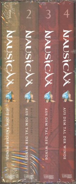 Nausicaä aus dem Tal der Winde 1-4 im Sammelschuber