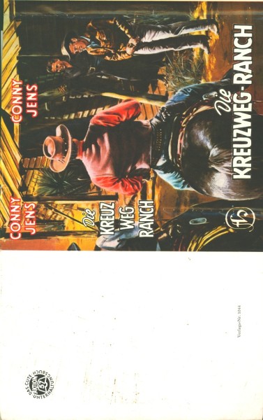 Jens, Conny Leihbuch SU Kreuzweg-Ranch (Hallberg) nur Schutzumschlag