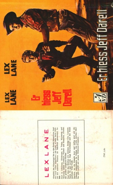 Lane, Lex Leihbuch SU Er hiess Jeff Darell (Astoria) nur Schutzumschlag