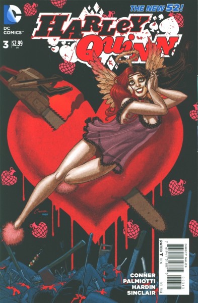 Harley Quinn (2014) 3rd Printing Variant Cover 3