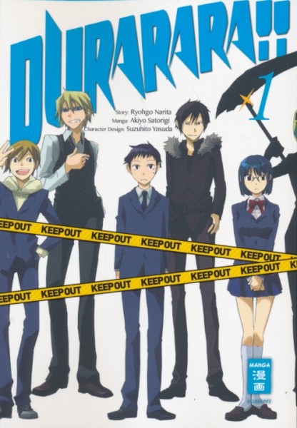 Durarara!! (EMA, Tb.) Nr. 1-4 kpl. (Z1)