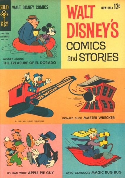 Walt Disney's Comics and Stories (1962, Gold Key) 264-300