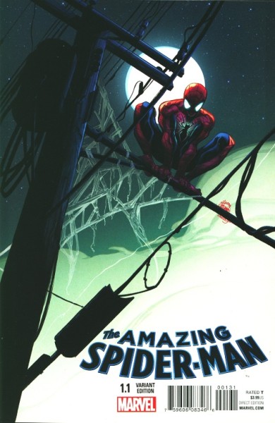 Amazing Spider-Man (2015) 1:25 Stegman Variant Cover 1.1