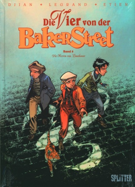 Vier von der Baker Street (Splitter, B.) Nr. 1,4,5,8