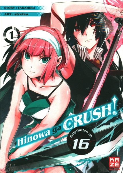 Hinowa ga CRUSH! (Kaze, Tb.) Nr. 1-7