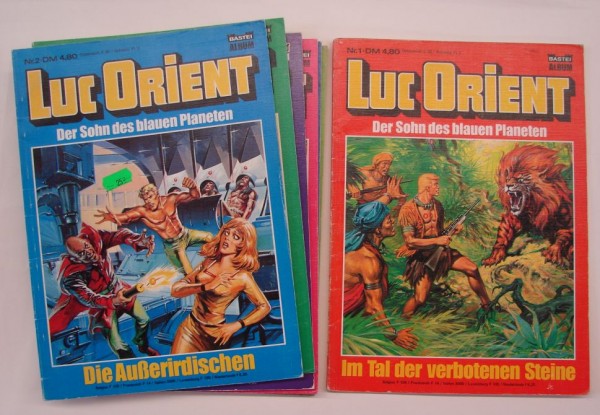 Luc Orient (Bastei, Br.) Nr. 1-13 kpl. (Z1)