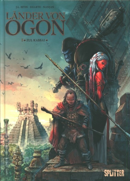 Länder von Ogon (Splitter, B.) Nr. 1-4 kpl. (neu)