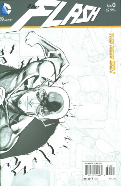 Flash (2011) 1:25 Variant Cover 0