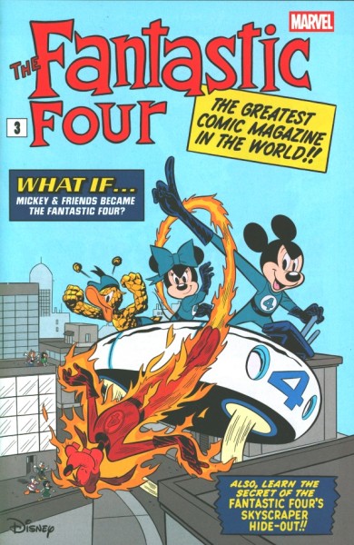 Fantastic Four (2023) Disney What If? Variant 28