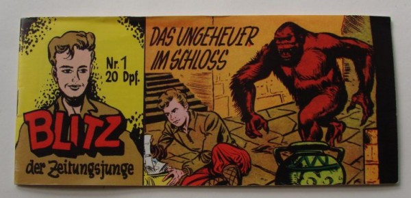 Blitz der Zeitungsjunge (Hethke, picc., 1998) 2. Nachdruck Nr. 1-42 kpl. (Z1)