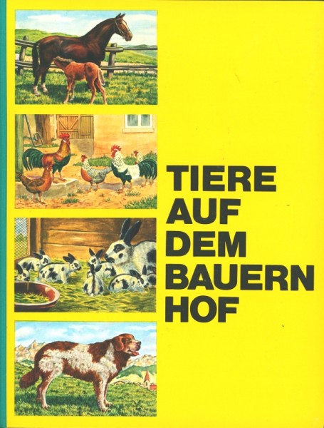 Herba SBA Tiere auf dem Bauerhof (30832/58) komplett Sammelbilderalbum