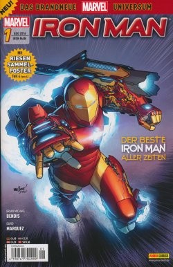 Iron Man (Panini, Gb., 2016) Nr. 1-11 kpl. (Z1-2)