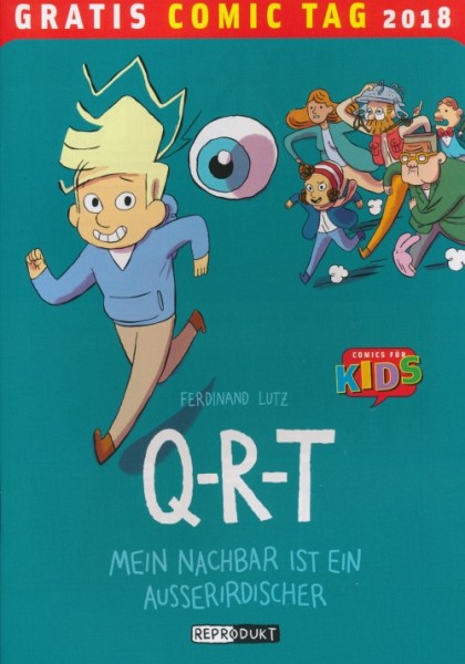 Gratis-Comic-Tag 2018: Q-R-T