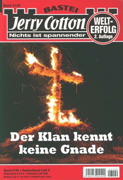 Jerry Cotton 2. Auflage 3129