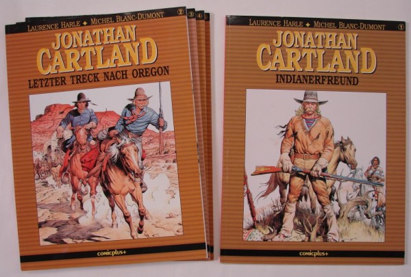 Jonathan Cartland (Comicplus/Splitter, Br.) Nr. 1-10 kpl. (Z1)